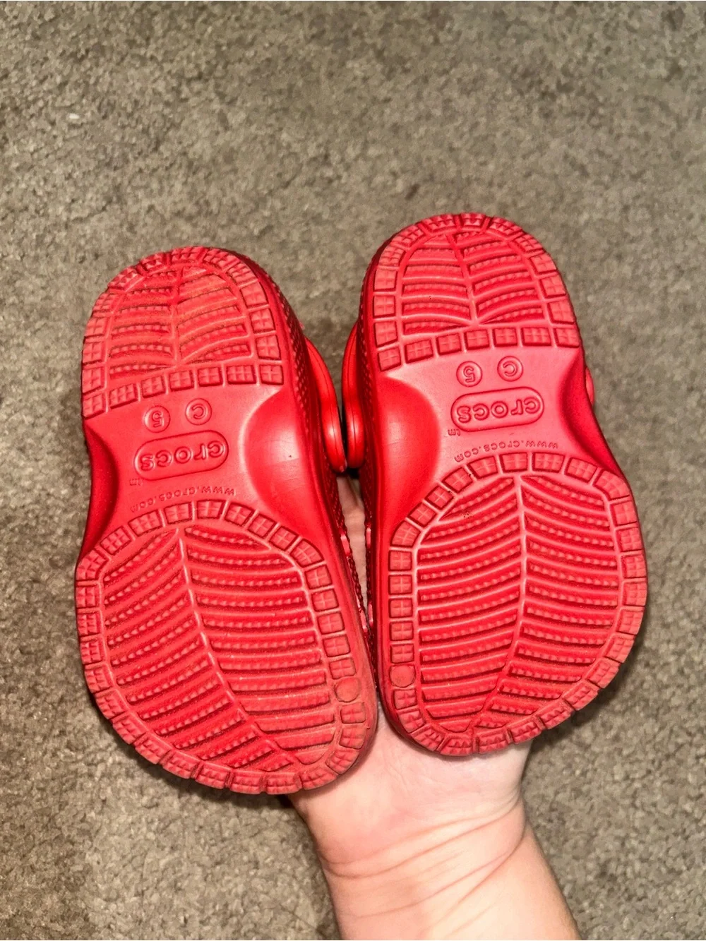 Toddler crocs size 5